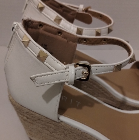 Esprit Romy Studded Espadrille Wedge Sandals - Picture 3 of 15